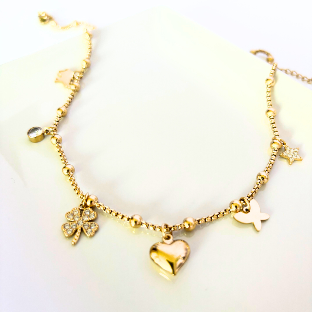 Collana Charmina con sonaglio