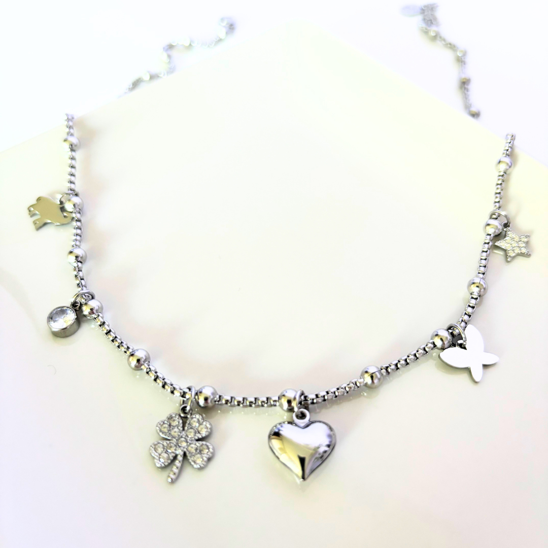 Collana Charmina con sonaglio