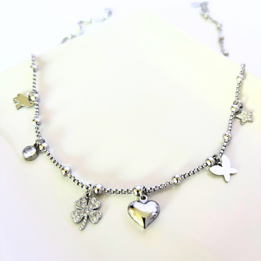 Collana Charmina con sonaglio